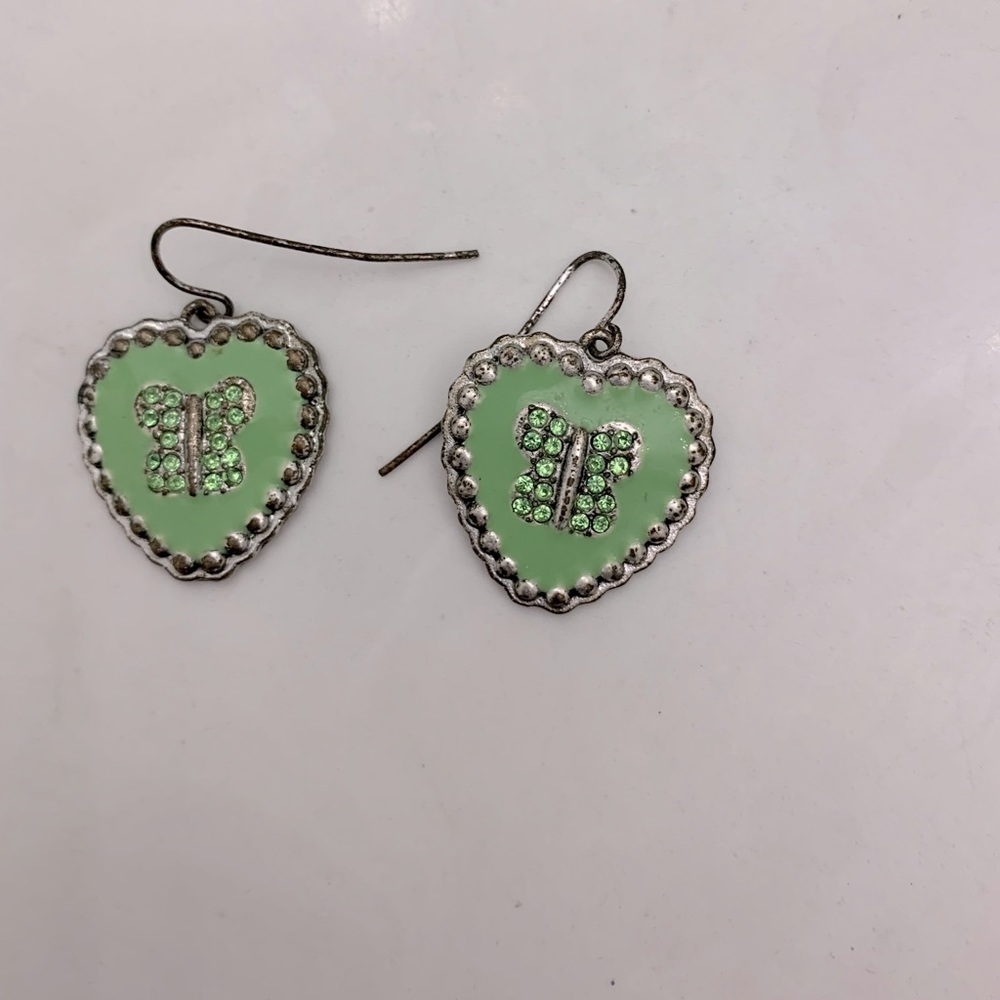 Jessica Simpson mint earrings